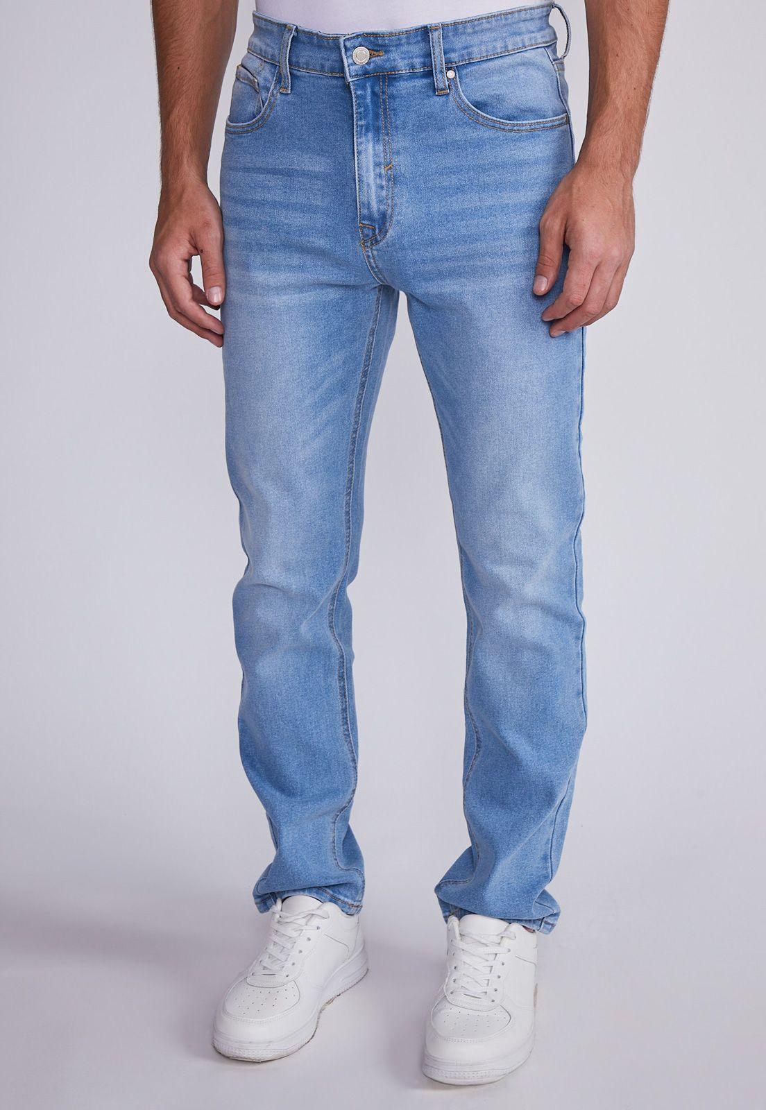 Jeans Hombre Azul Slim Clásico Basico Sioux-0