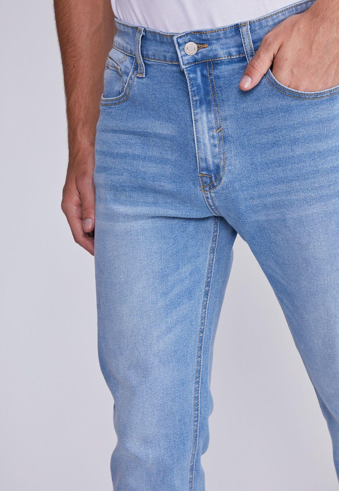 Jeans Hombre Azul Slim Clásico Basico Sioux-1