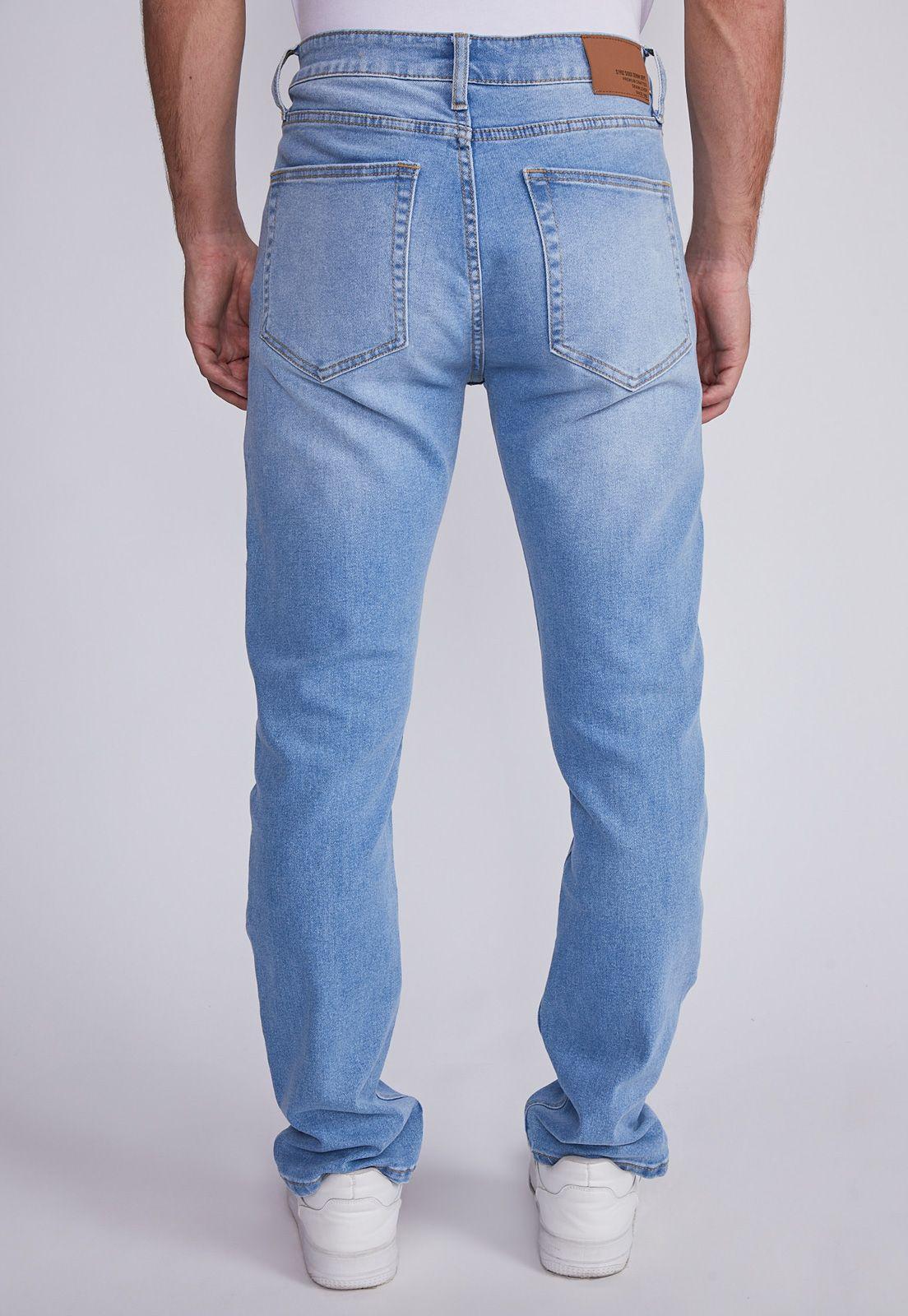 Jeans Hombre Azul Slim Clásico Basico Sioux-2
