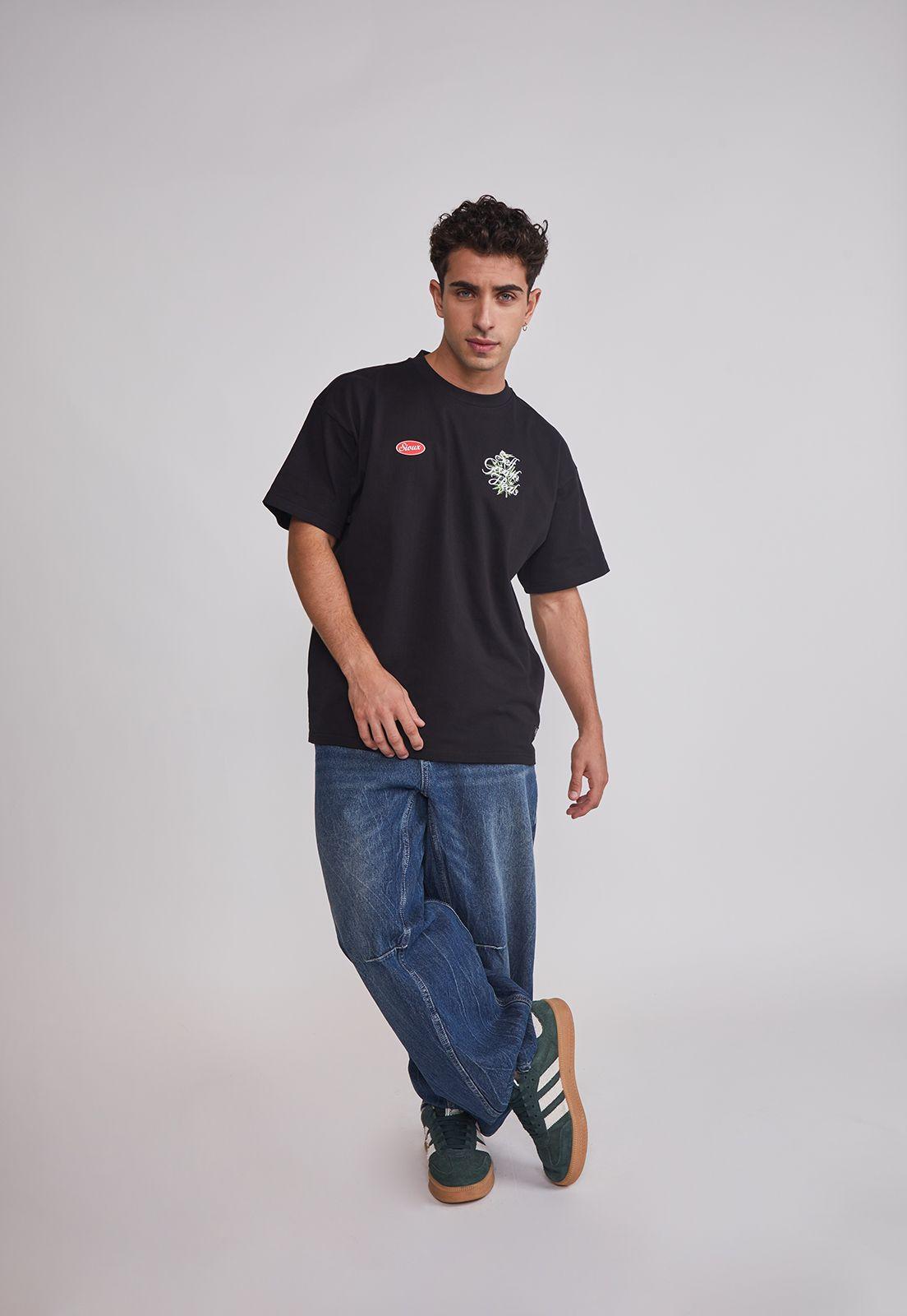 Jeans Hombre Ballong Moda Azul Sioux-1