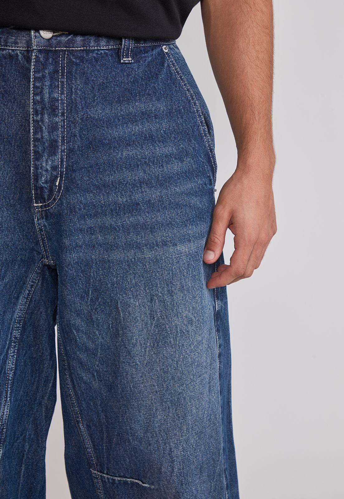 Jeans Hombre Ballong Moda Azul Sioux-2