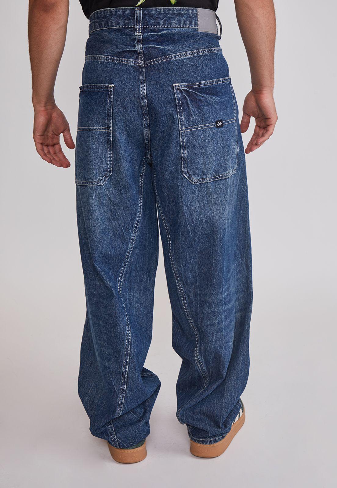 Jeans Hombre Ballong Moda Azul Sioux-4