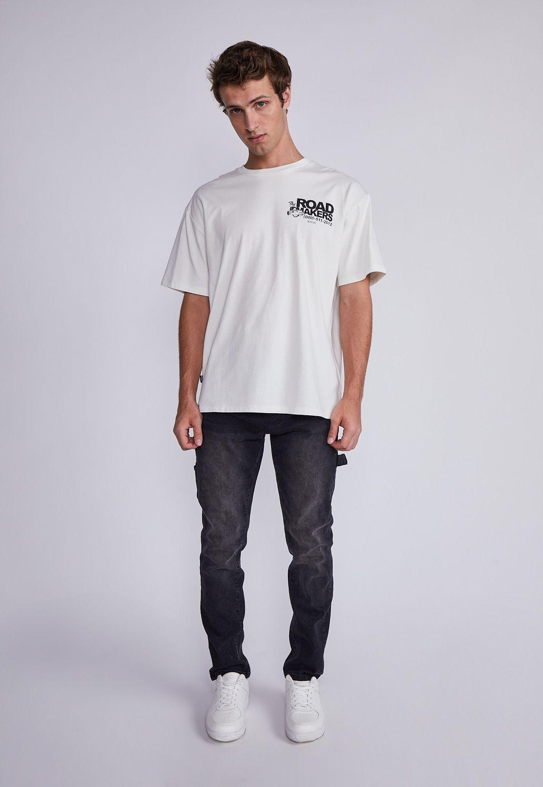 Polera Hombre Crudo Road Makers Sioux-3