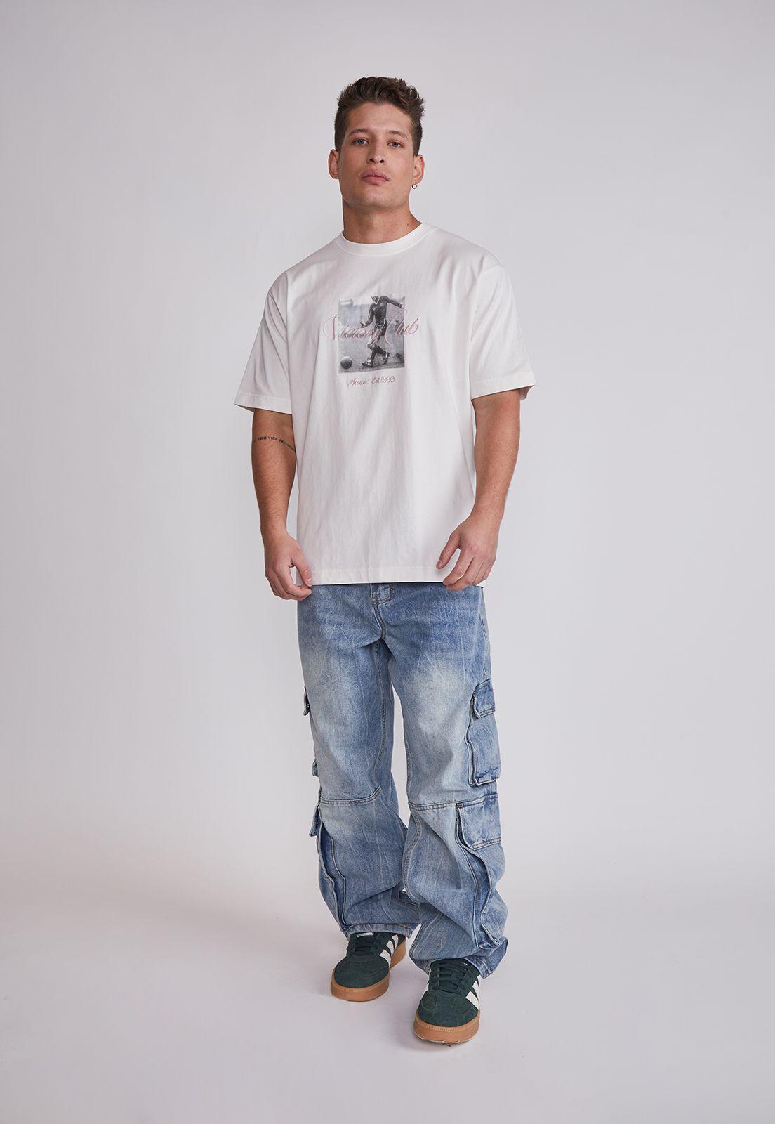 Jeans Hombre Multicargo Proceso Celeste Sioux-3