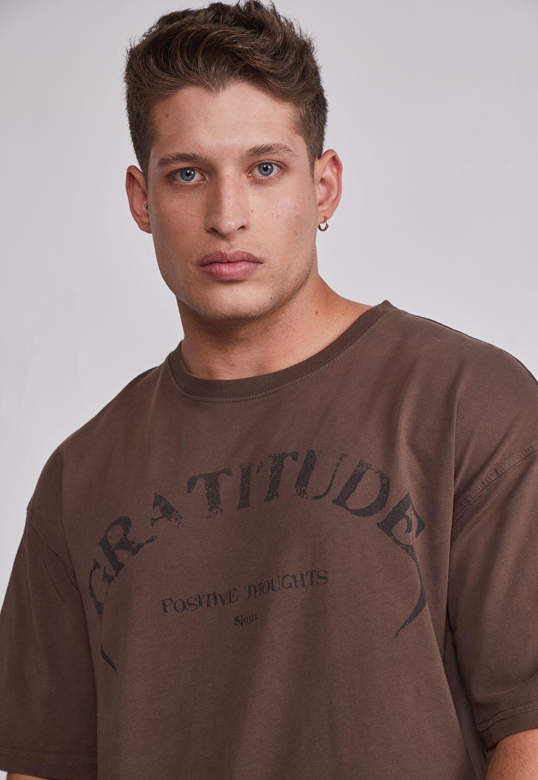 Polera Hombre Lavada Wals Café Sioux-2