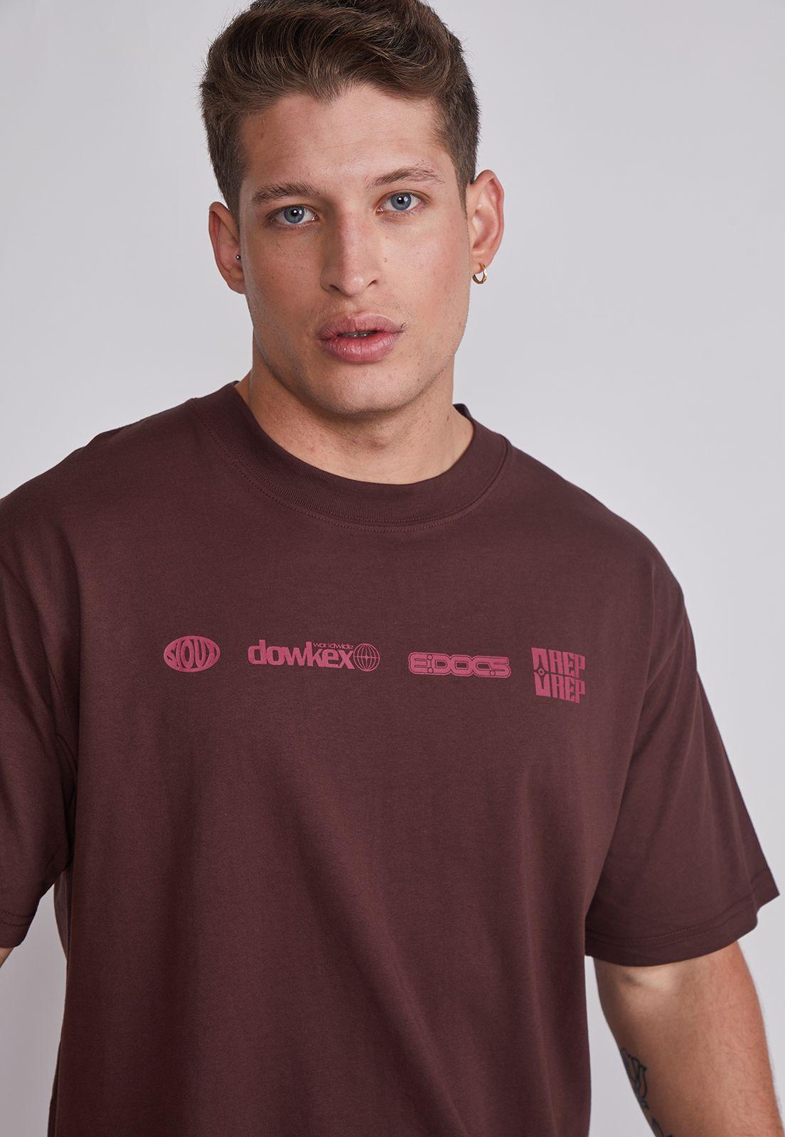 Polera Hombre Cara Burdeo Sioux-1