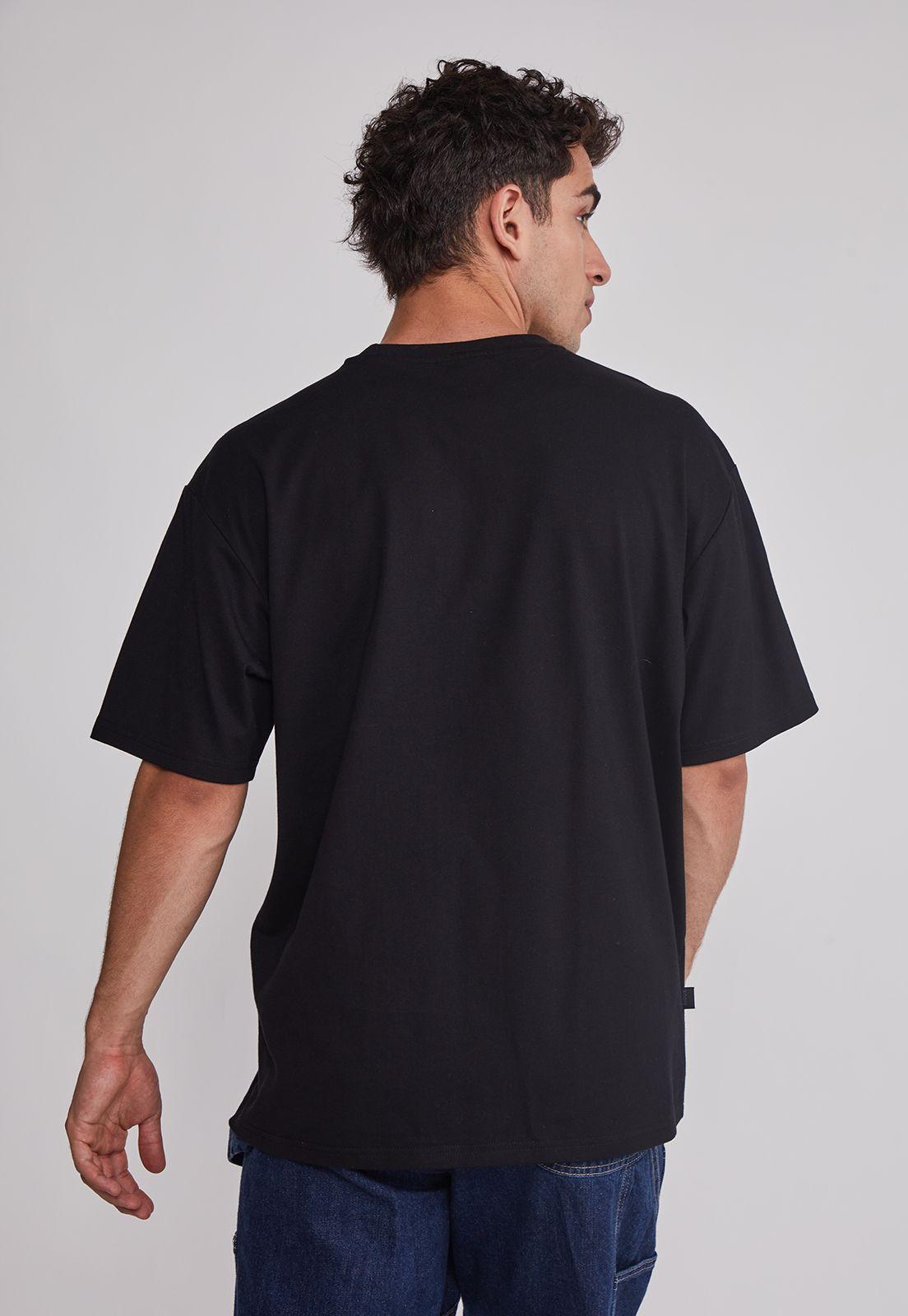 Polera Hombre Soles Negro Sioux-3