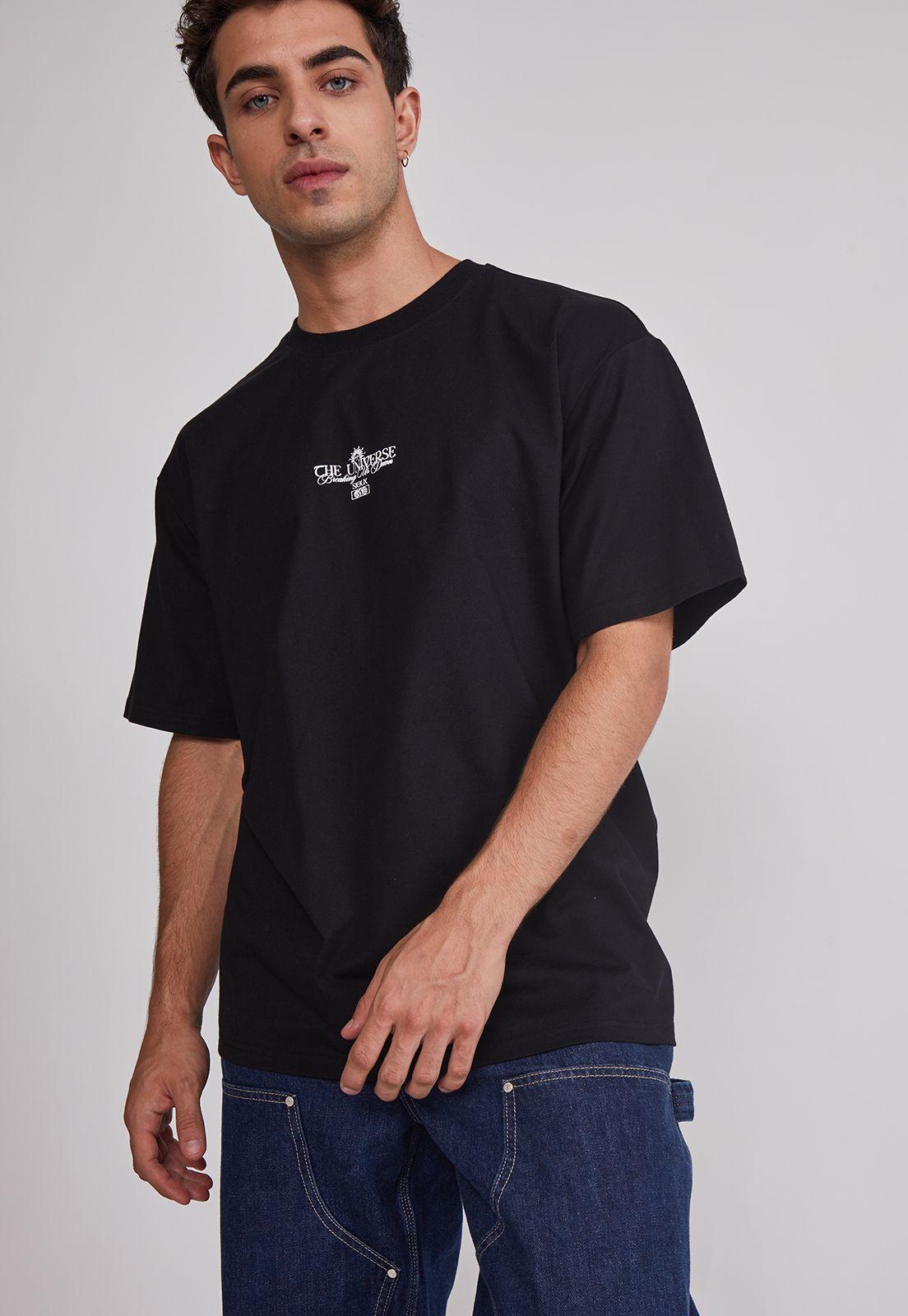 Polera Hombre Soles Negro Sioux-4