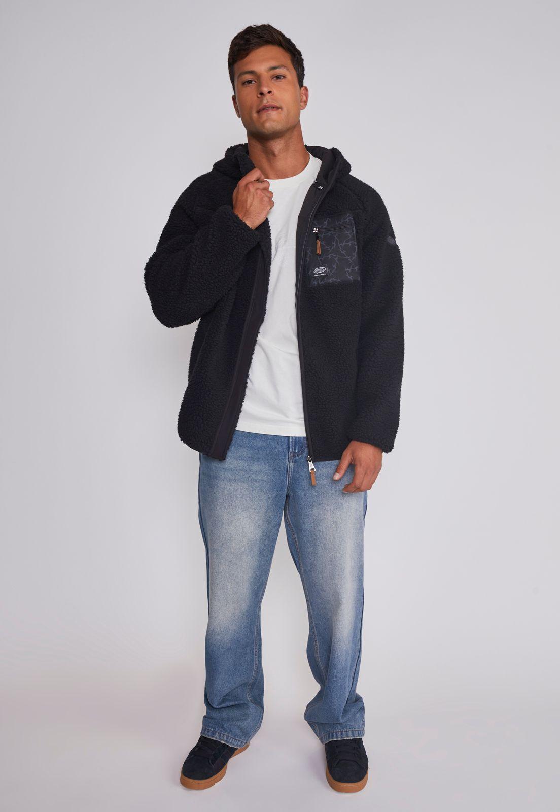 Polar Hombre Chiporro Bolsillo Negro Sioux-2