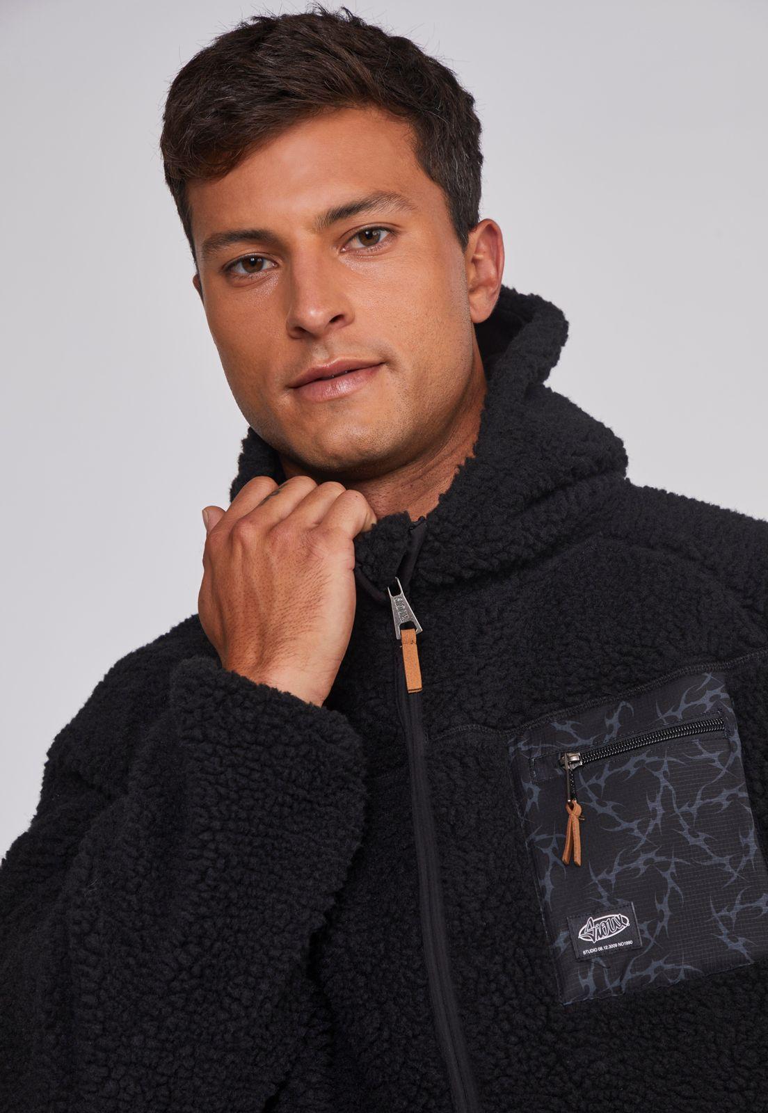 Polar Hombre Chiporro Bolsillo Negro Sioux-3