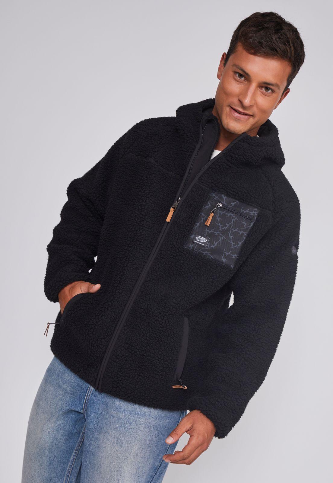 Polar Hombre Chiporro Bolsillo Negro Sioux-4