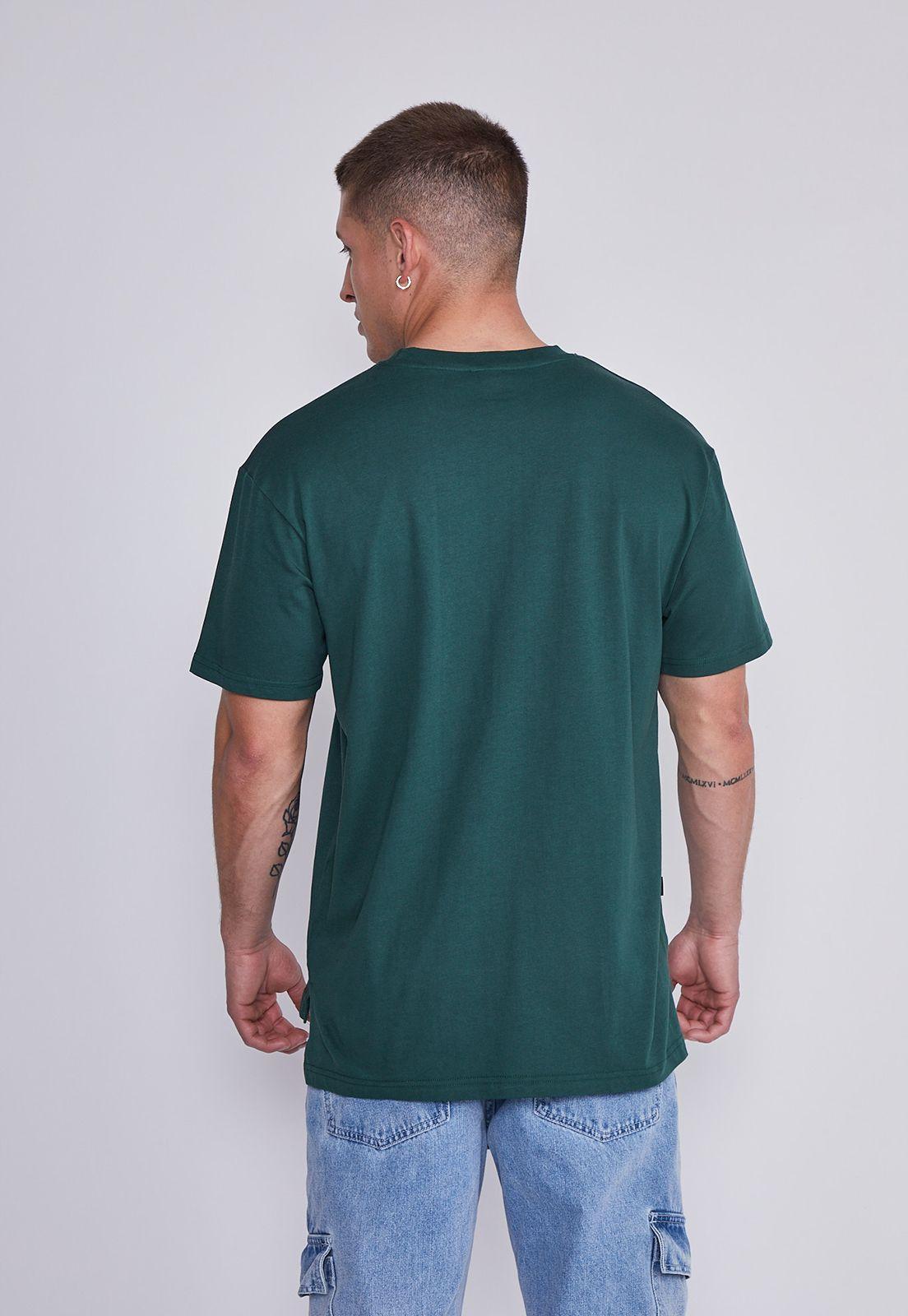 Polera Hombre Verde Canciones Sioux-2