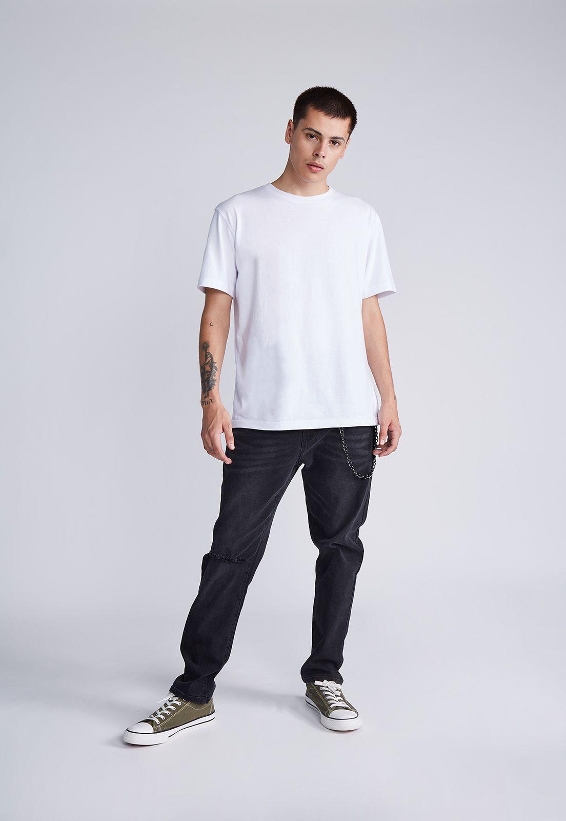 Jeans Skinny Cadena Negro Sioux-3