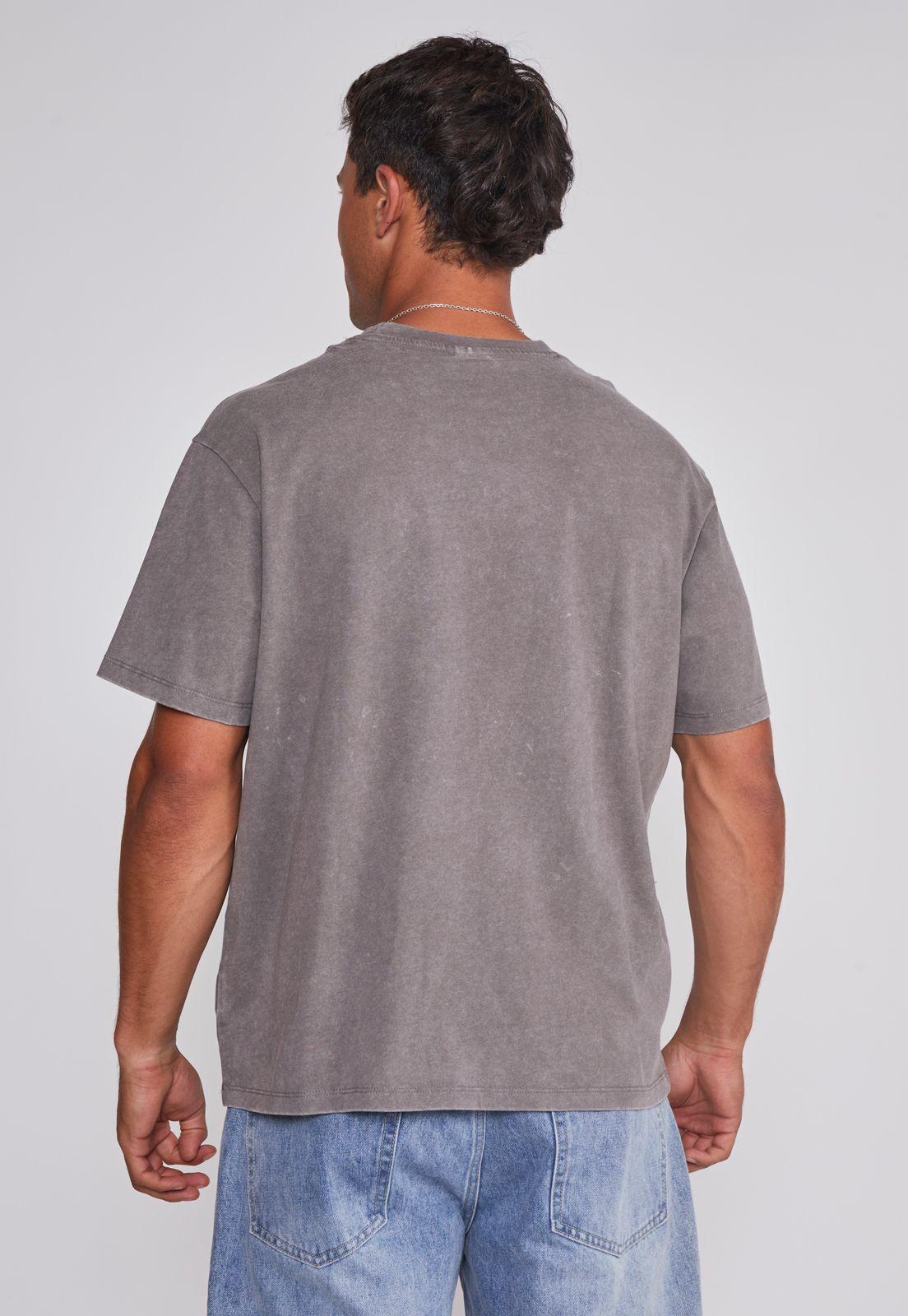 Polera Hombre Relaxed Corazón Café Sioux-1