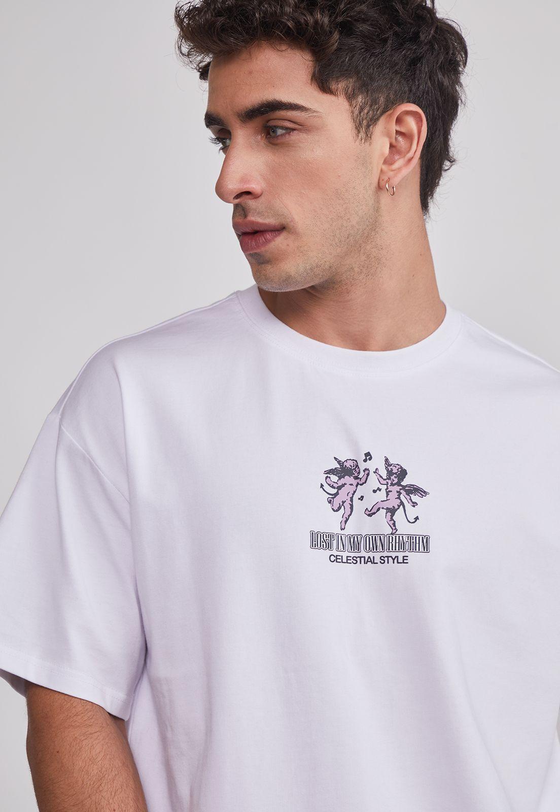 Polera Hombre Angeles Blanco Sioux-3