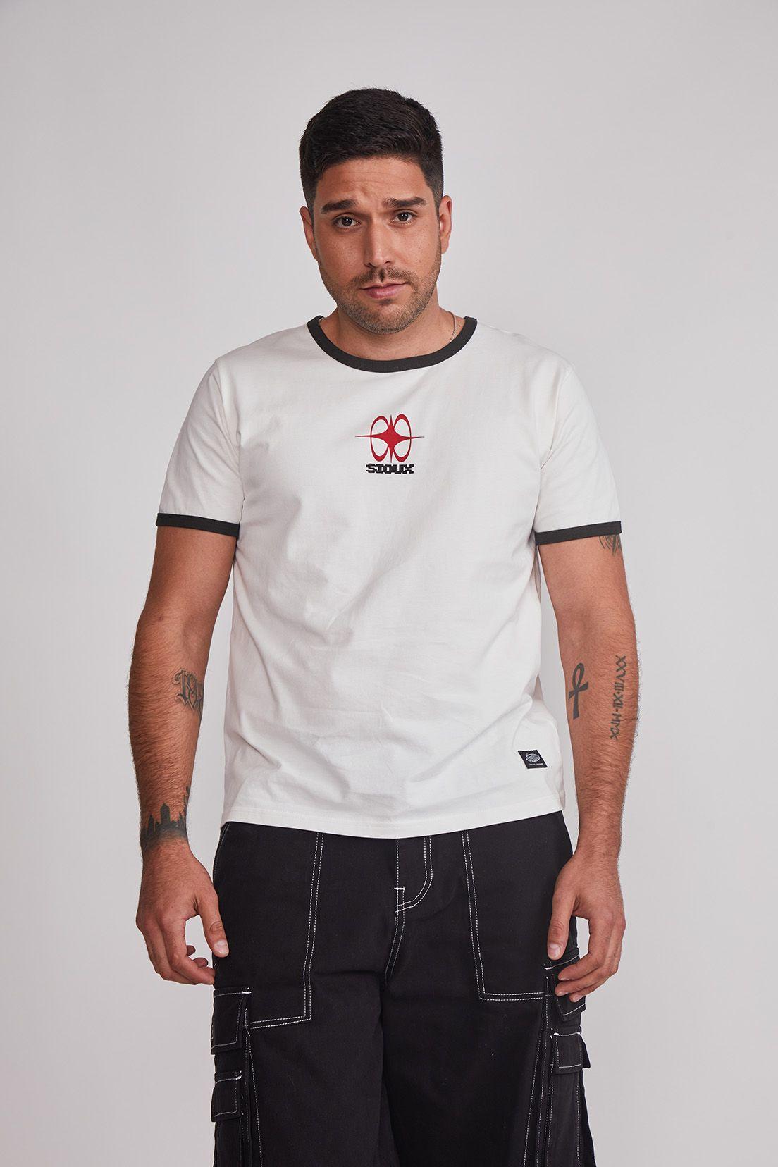 Polera Hombre Contraste Crudo Sioux-0