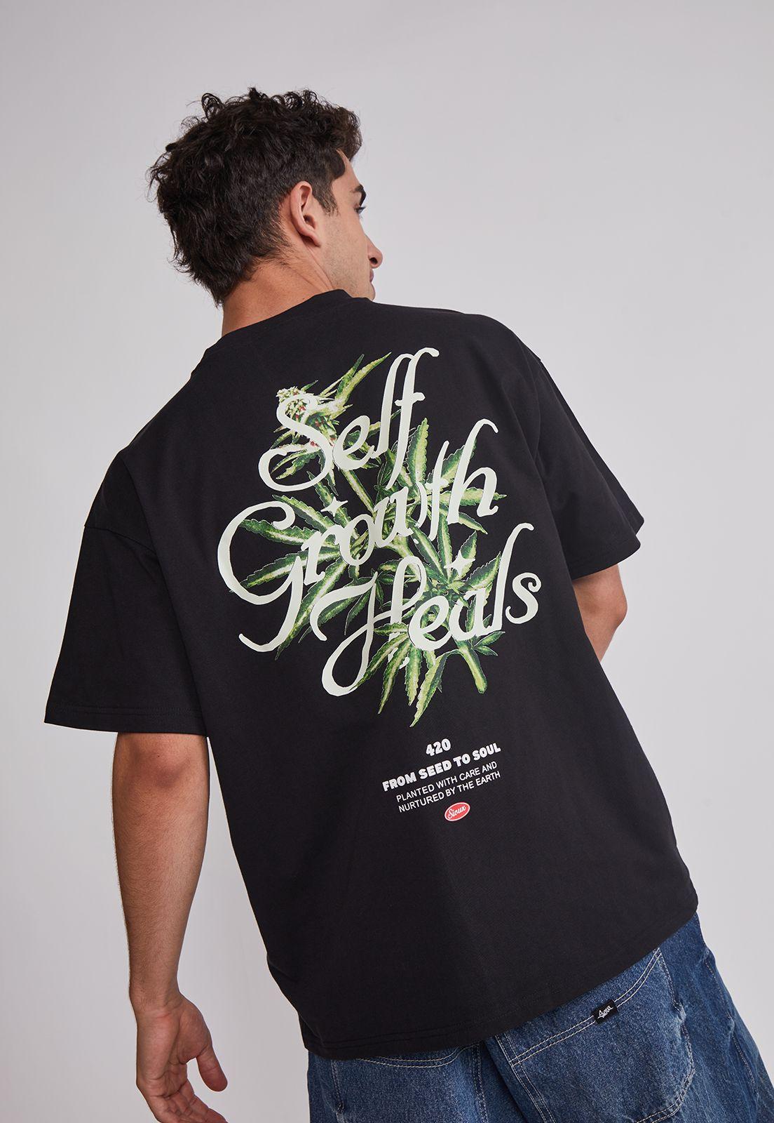 Polera Hombre 420 Negro Sioux-2