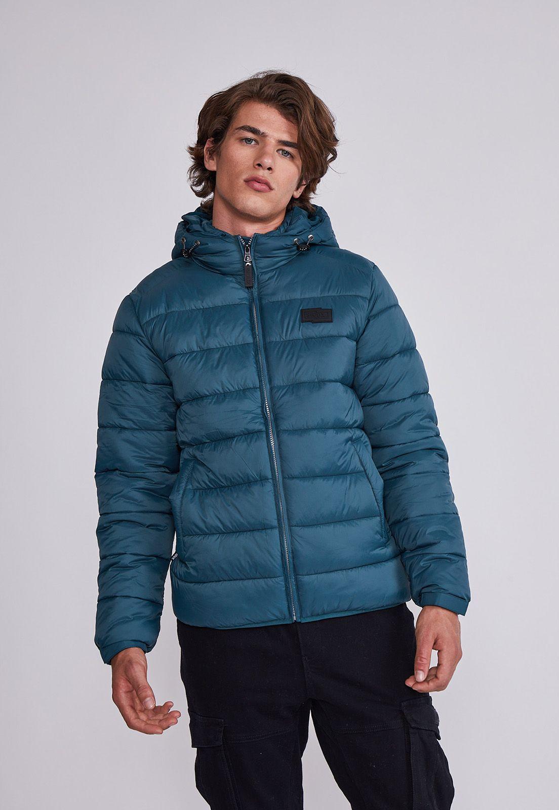 Parka Hombre Azul Puffa Liviana Sioux-0