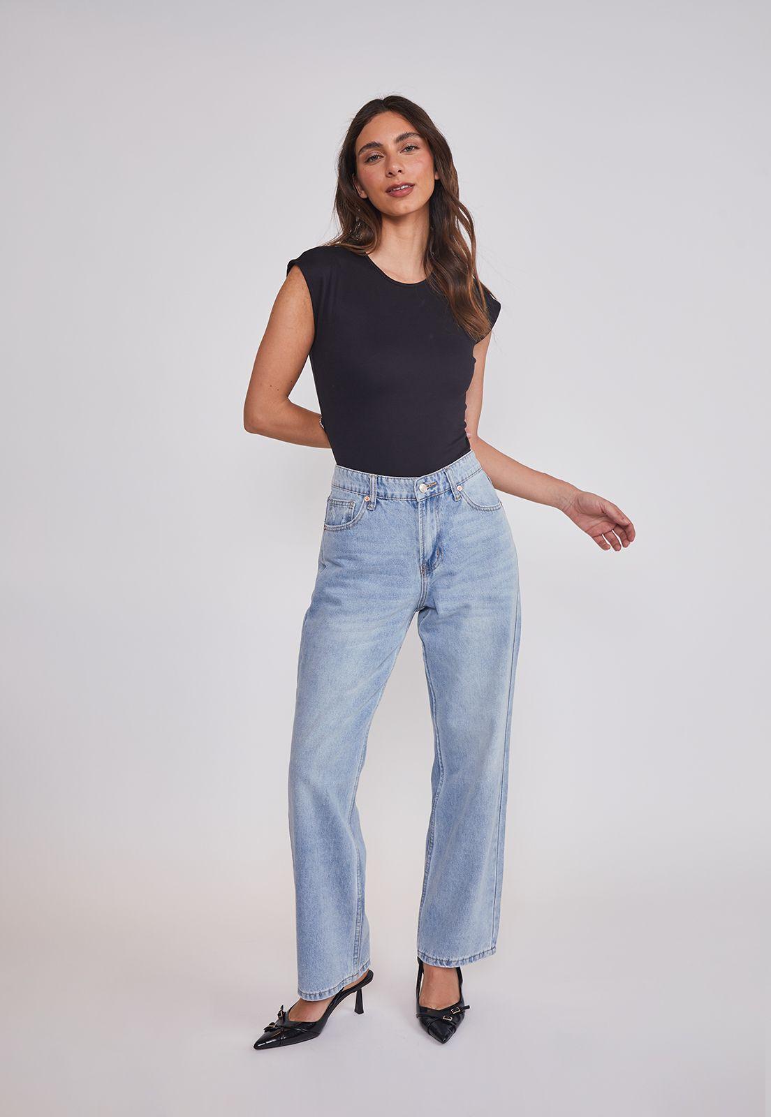 Body Mujer Espalda Brillos Negro Sioux-5