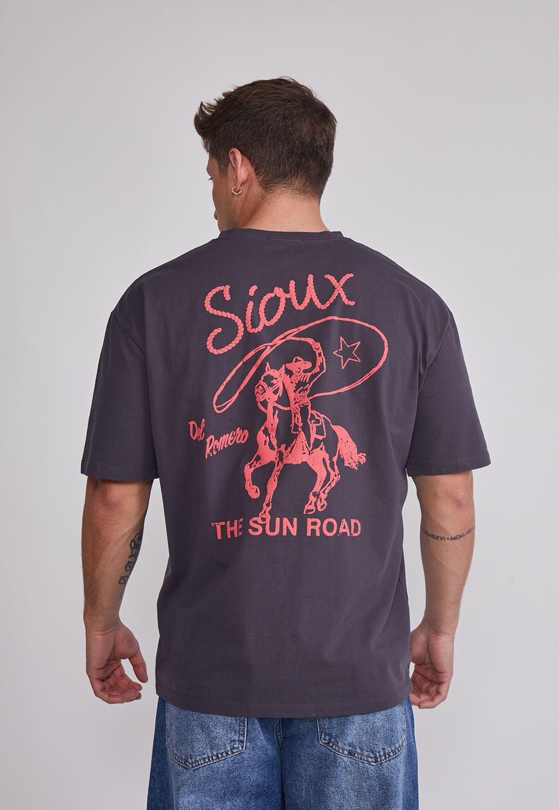 Polera Hombre Cowboy Gris Sioux-3