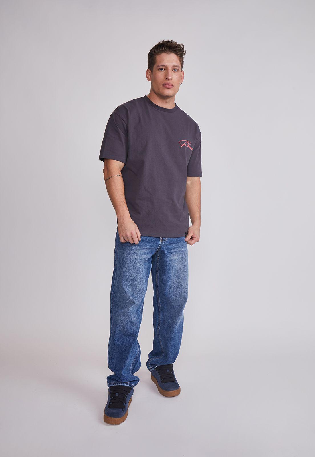Polera Hombre Cowboy Gris Sioux-4