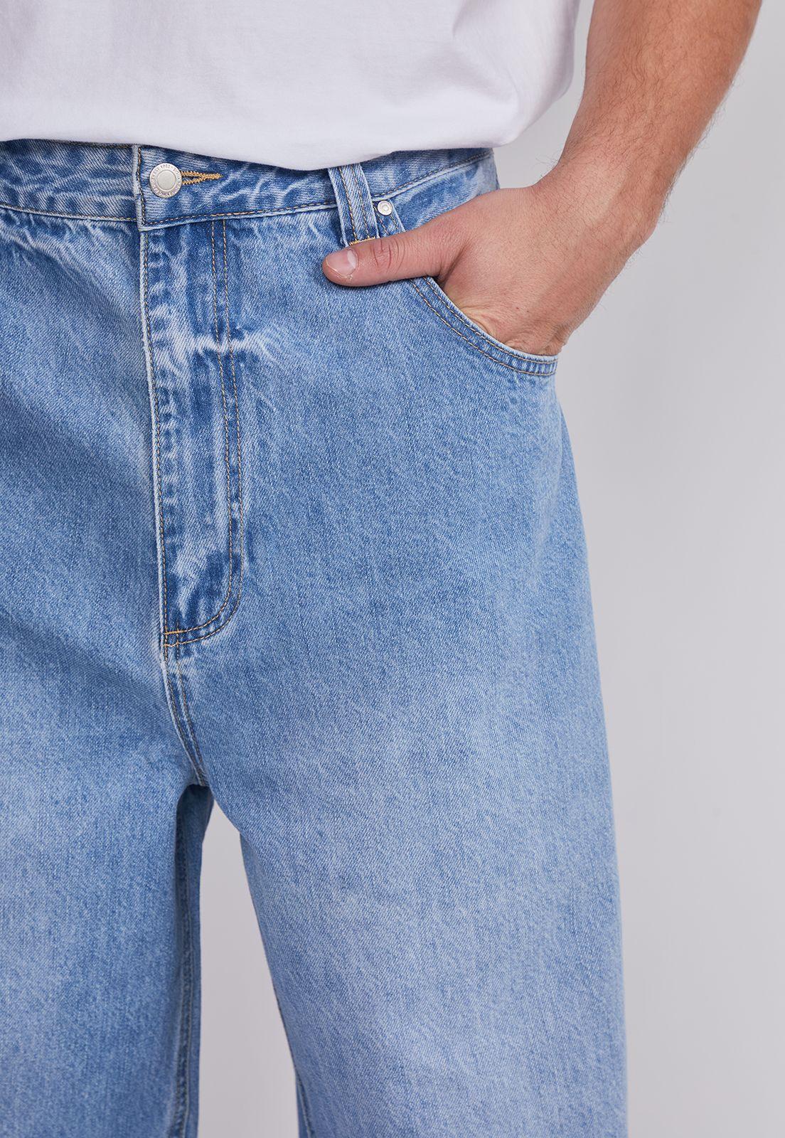 Jeans Hombre Skater Ligth Celeste Sioux-2