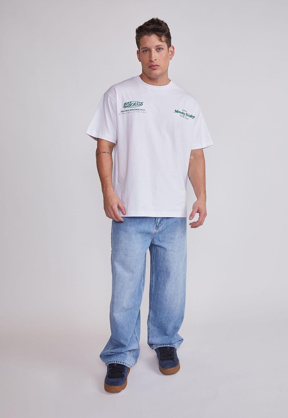 Jeans Hombre Skater Ligth Celeste Sioux-4