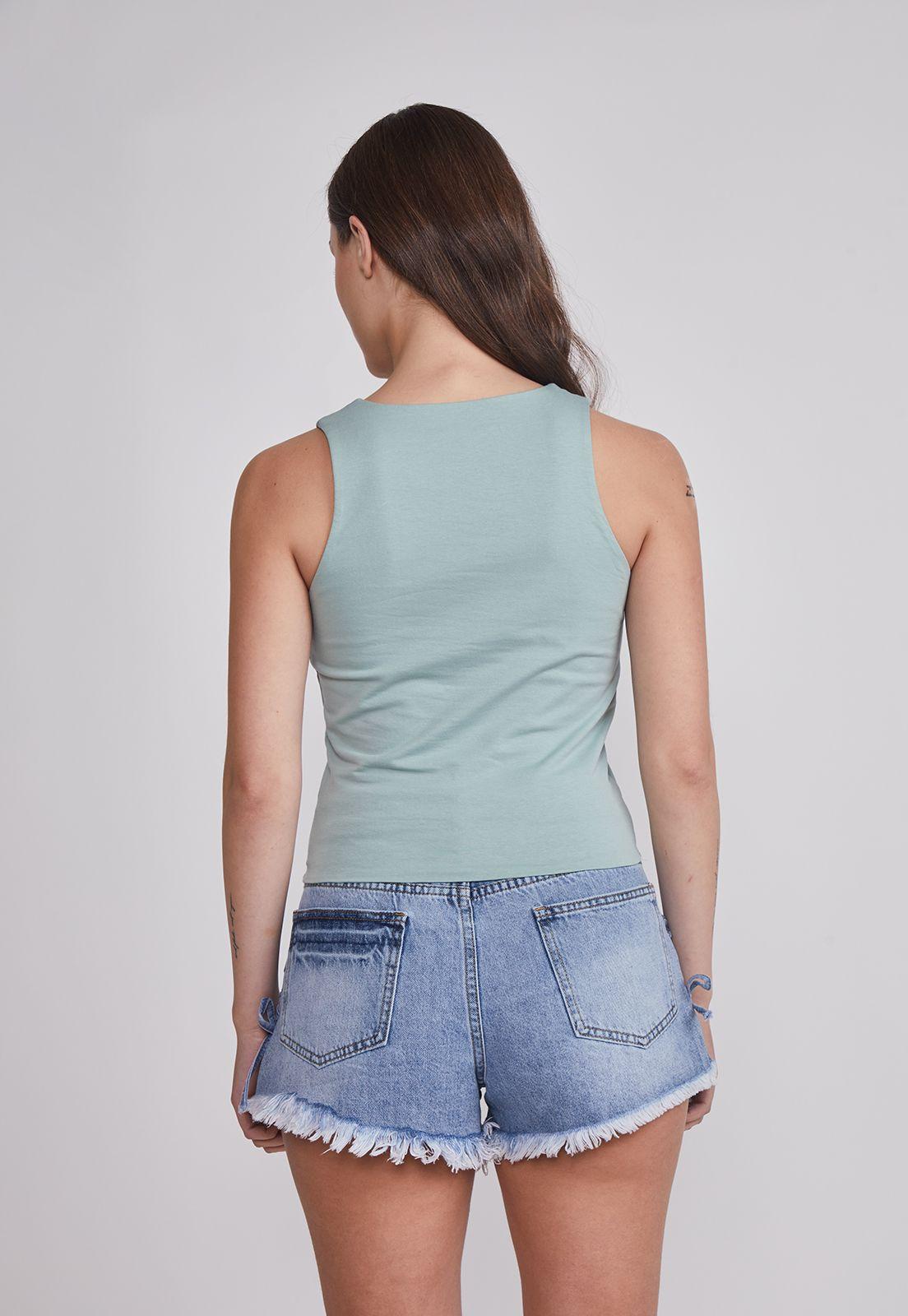 Peto Mujer Basic Verde Sioux-3