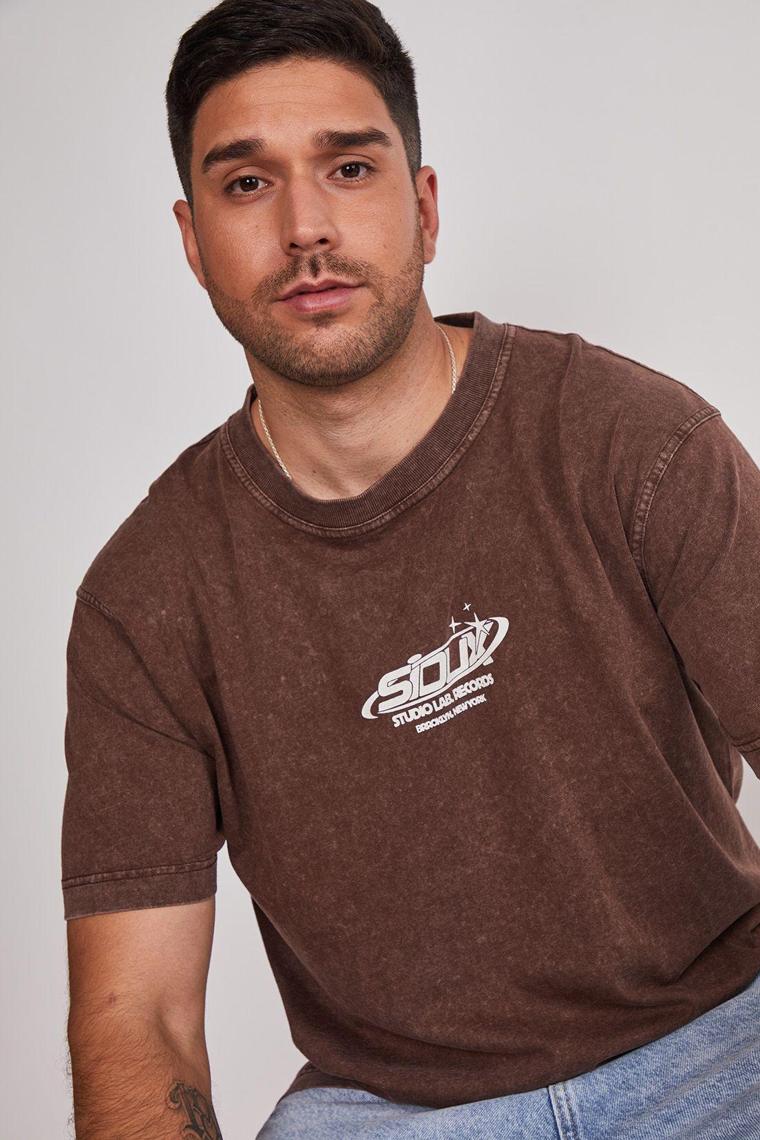 Polera Hombre Studio Café Sioux-1