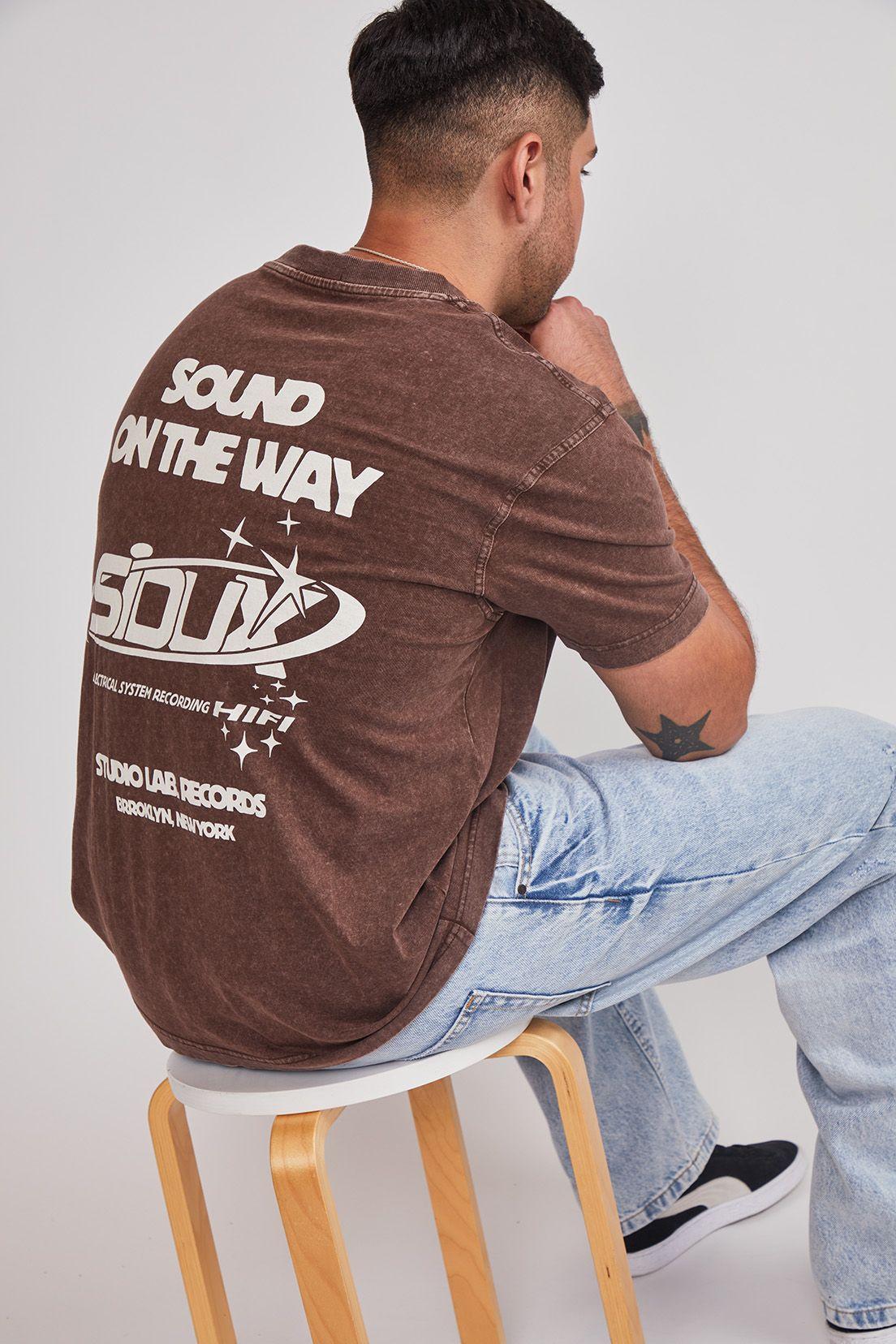 Polera Hombre Studio Café Sioux-4