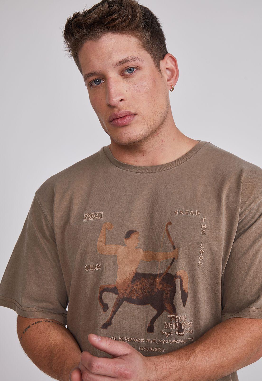 Polera Hombre Centauro Café Sioux-2
