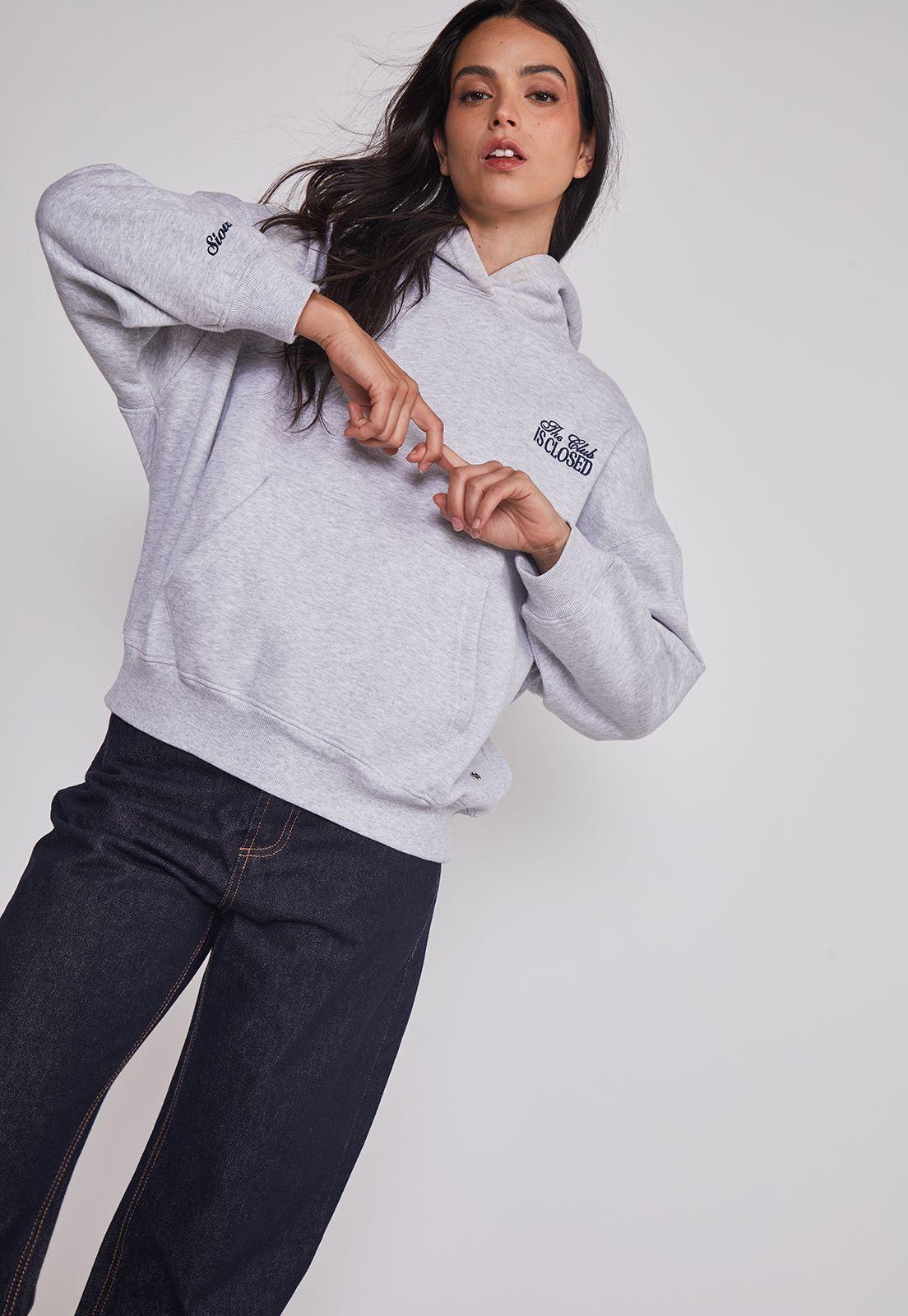 Jeans Mujer Wideleg Botones Azul Sioux-4