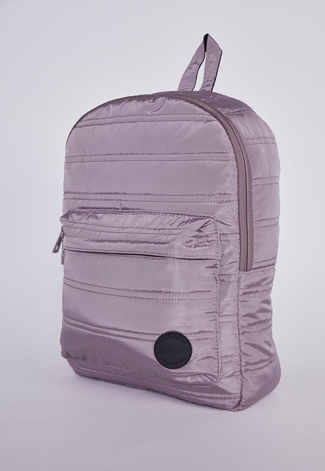 Mochila Mujer Acolchada Lila Sioux-4