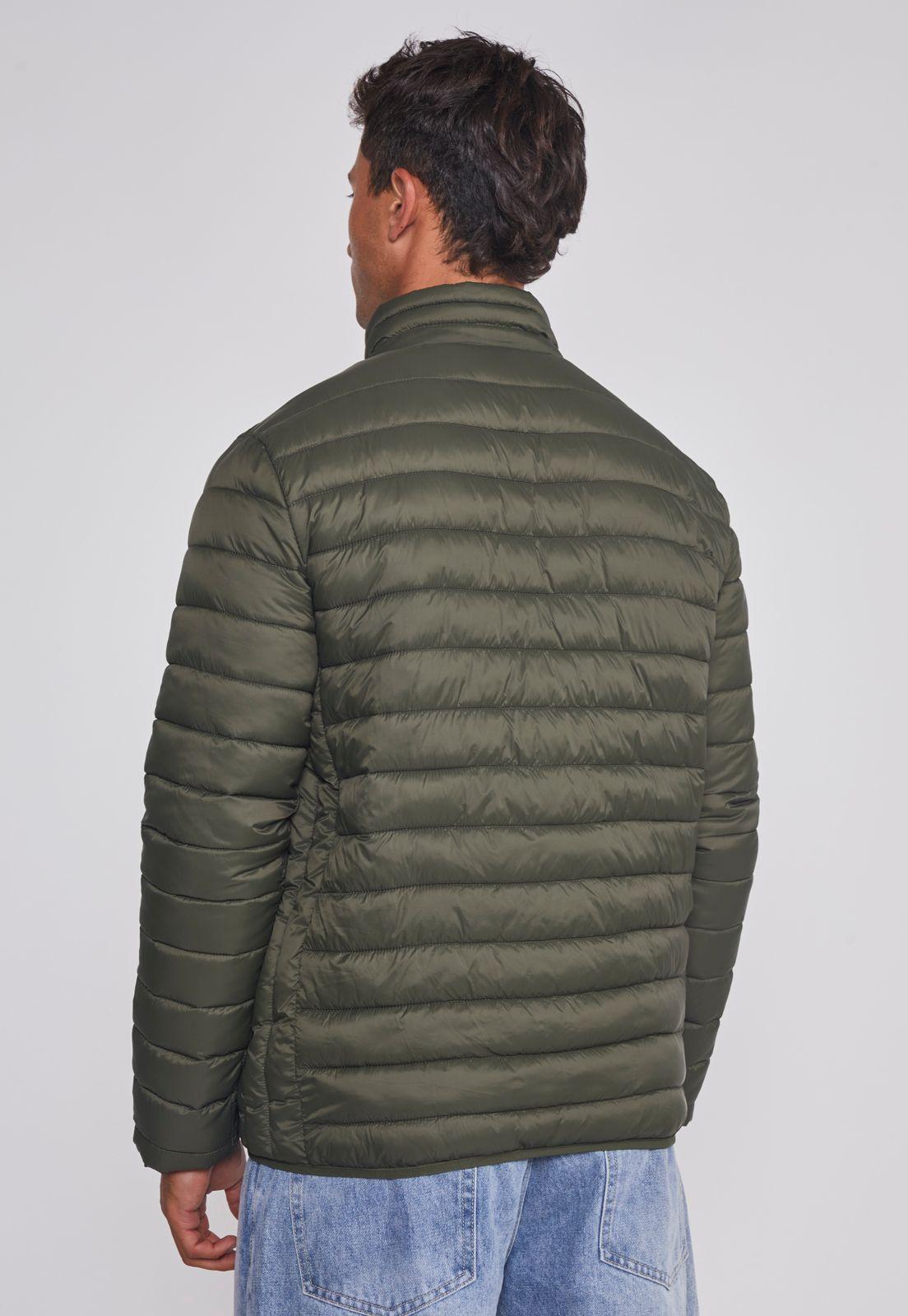 Parka Hombre Basica Lineas Verde Sioux-1