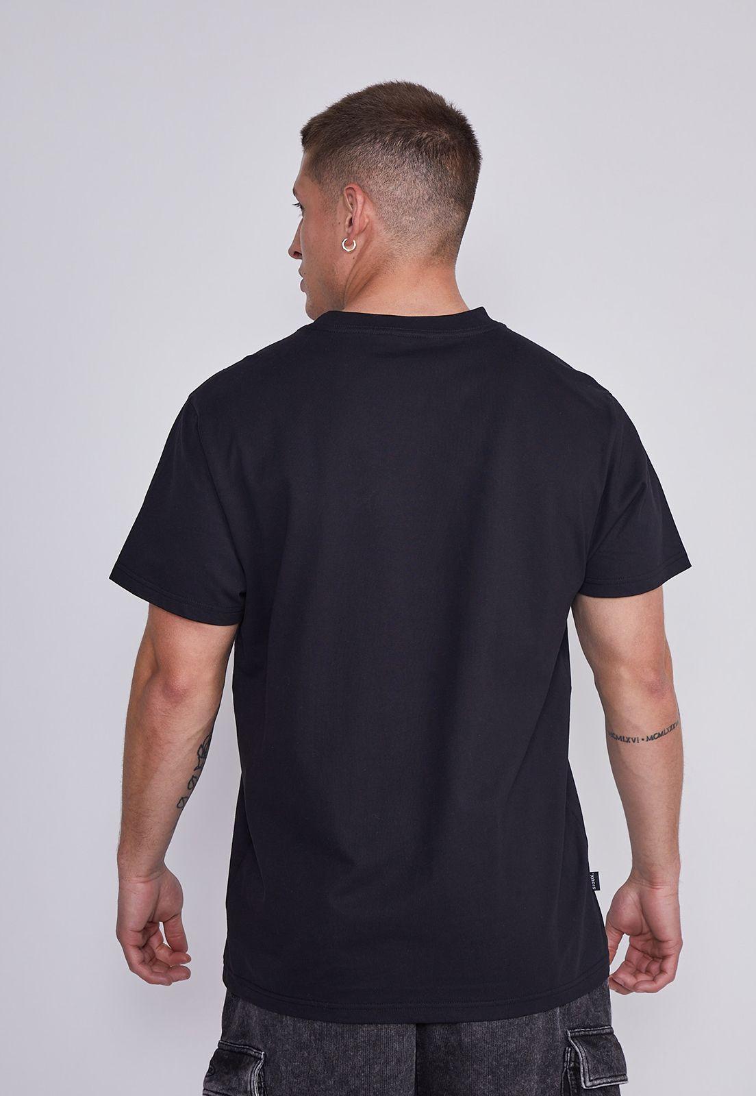 Polera Hombre Negro Week Sioux-3