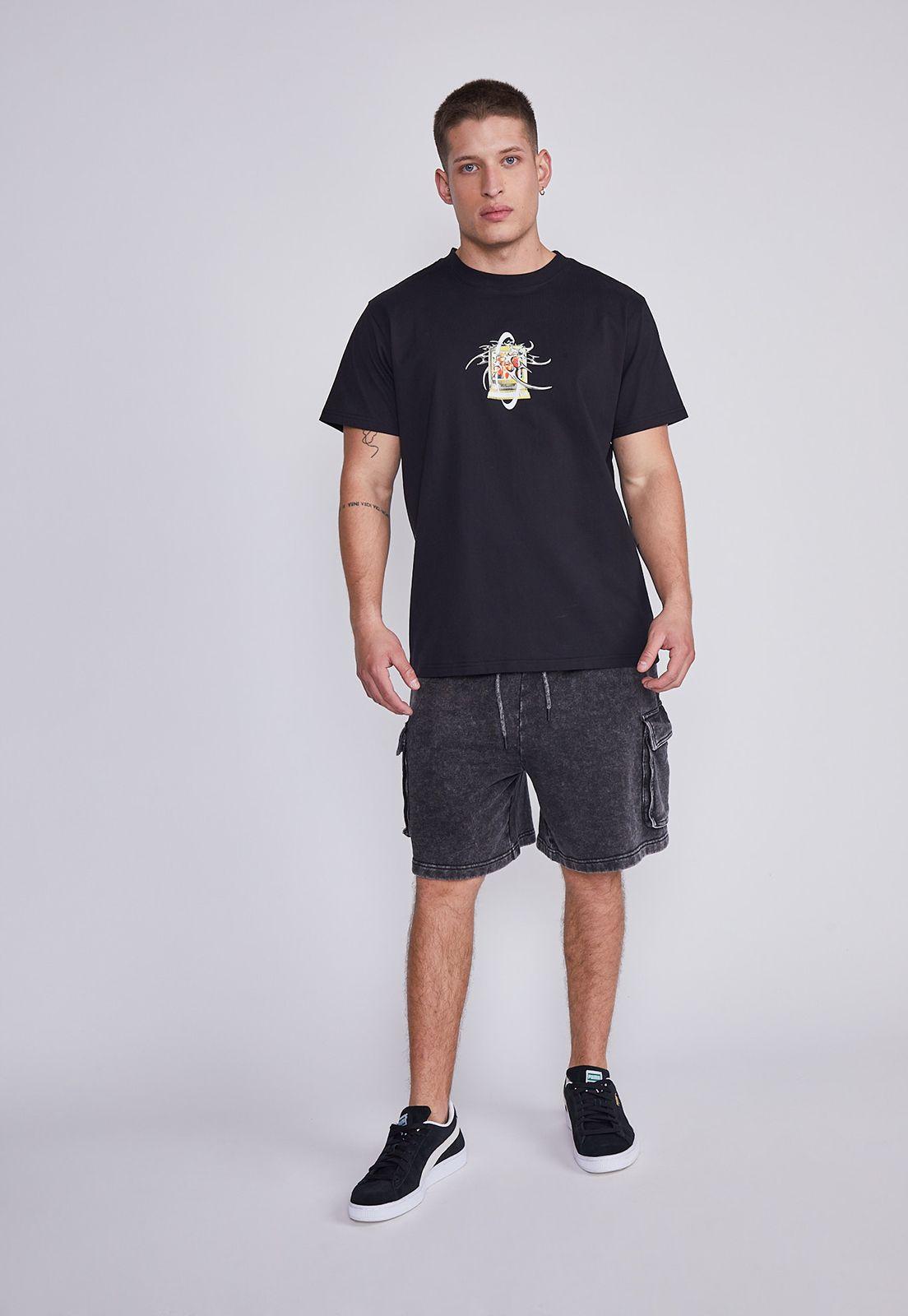 Polera Hombre Negro Week Sioux-4