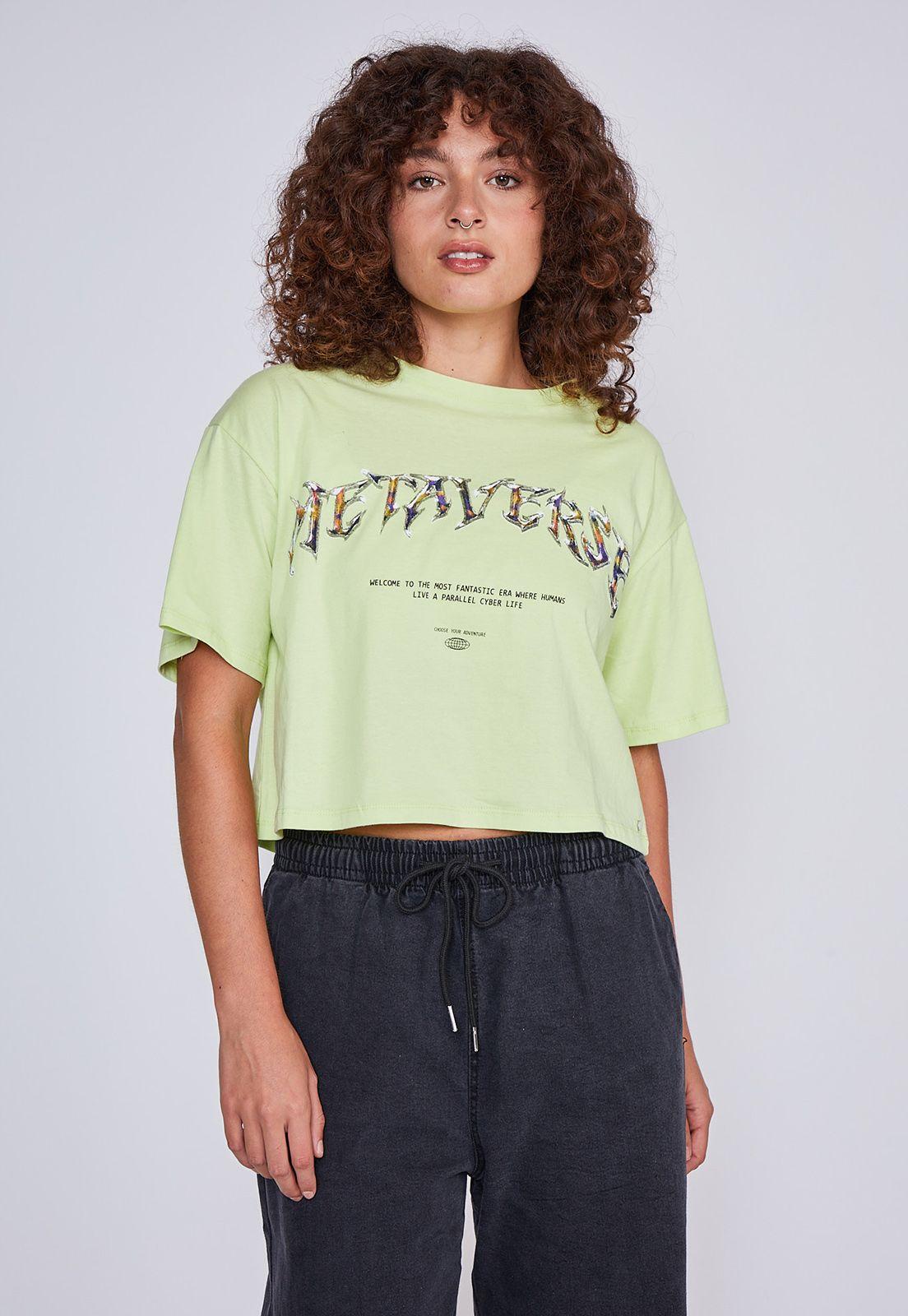 Polera Mujer Metaverse Verde Sioux-0