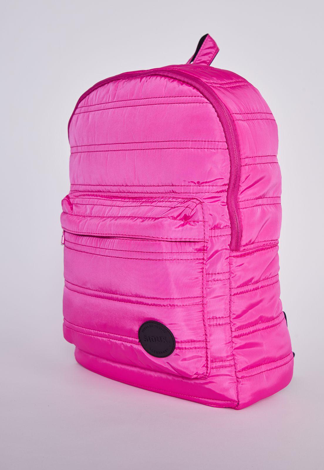 Mochila Mujer Acolchada Fucsia Sioux-4