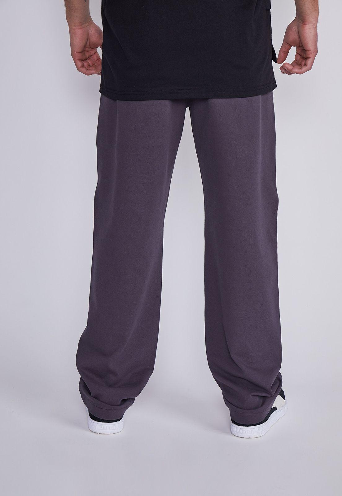 Pantalon Hombre Gris Relax Pretina Sioux-2