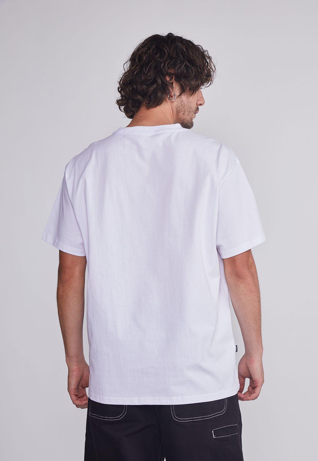 Polera Hombre Blanco Relaxed Week Sioux-2