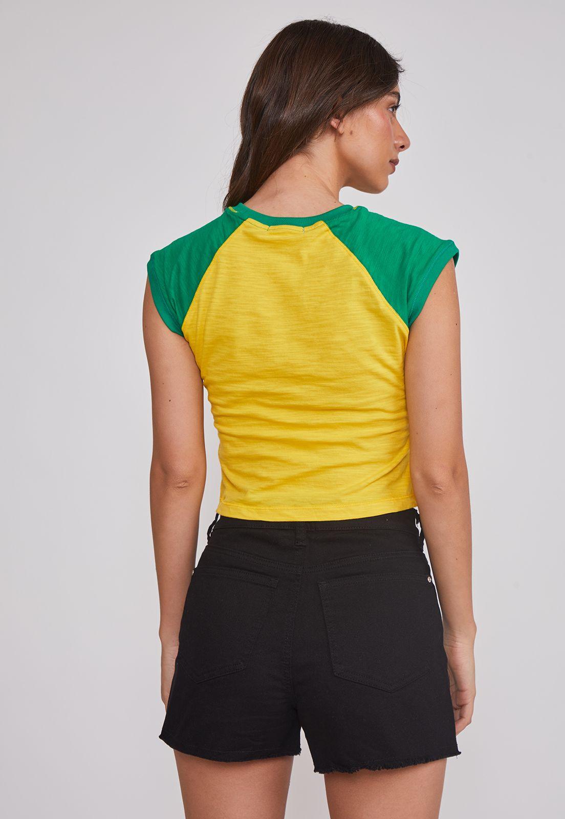 Polera Mujer Países Amarillo Sioux-3