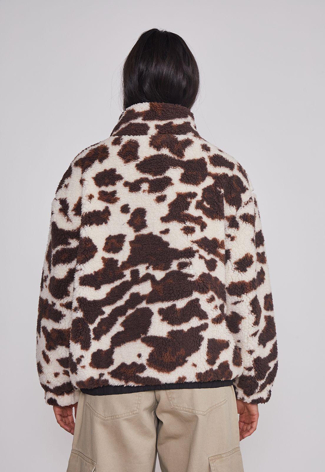 Polar Mujer Cow Print Café Sioux-1