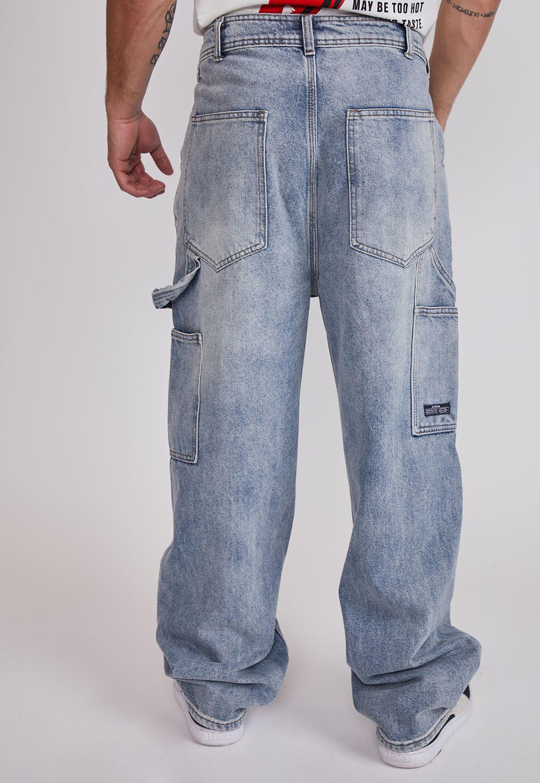 Jeans Hombre Carpintero Celeste Sioux-3