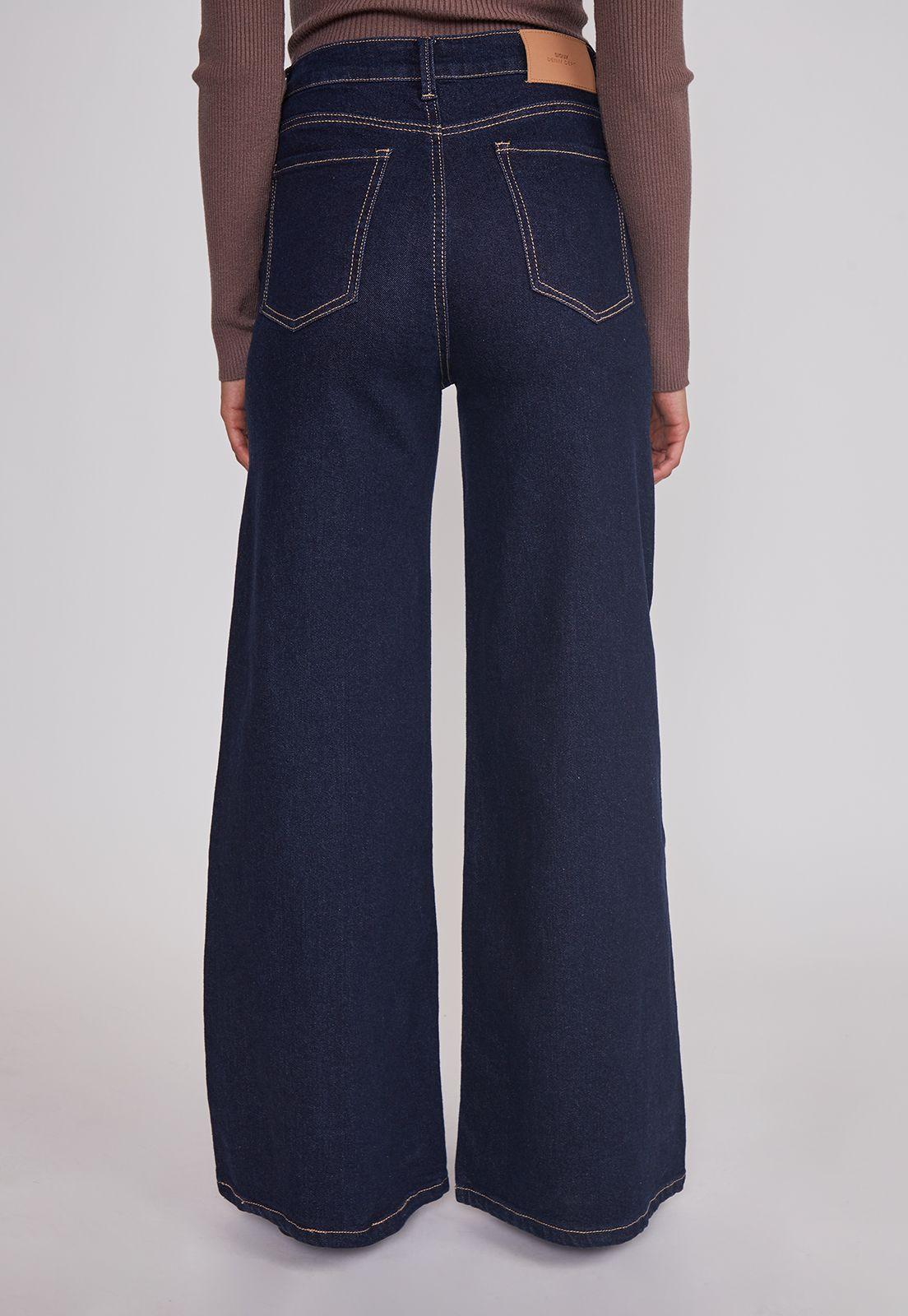 Jeans Mujer Raw Superwide Azul Sioux-1