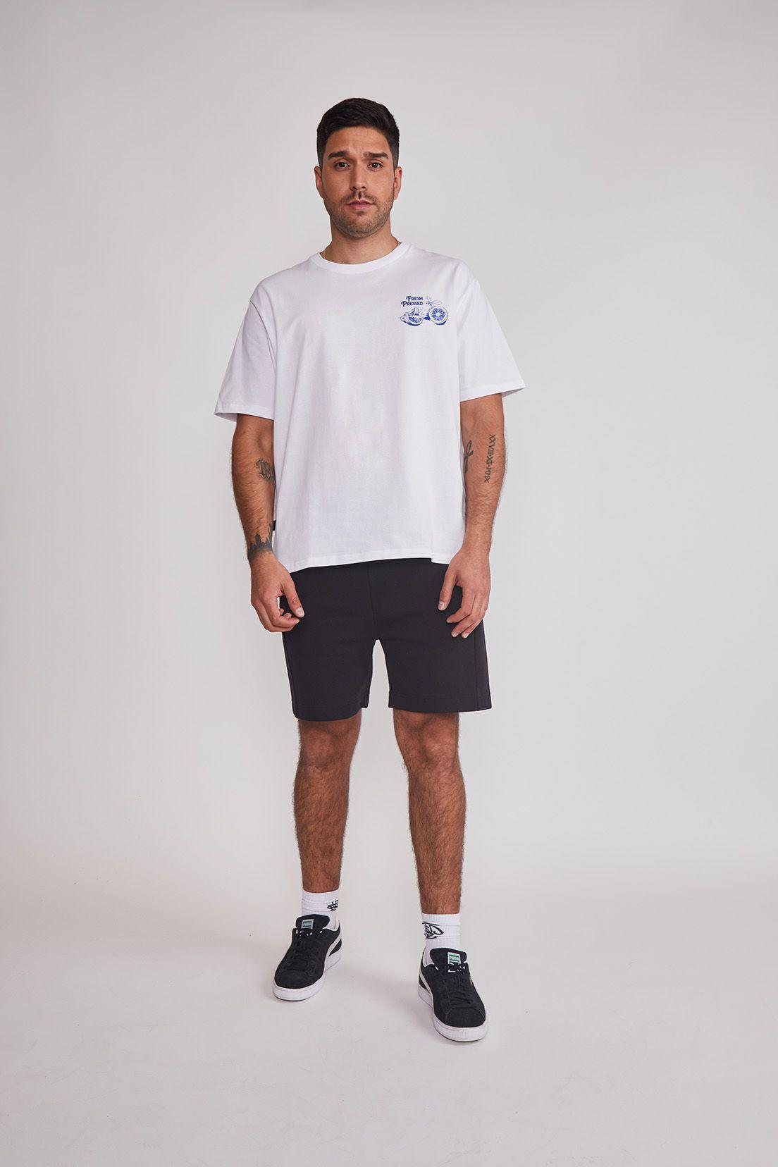 Polera Hombre Fruta Blanco Sioux-4