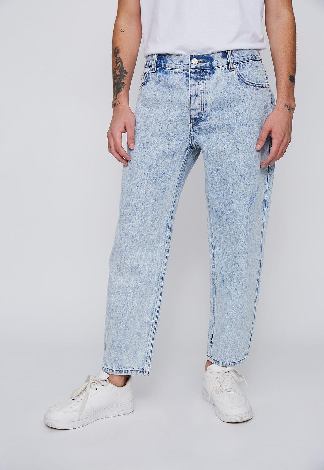 Jeans Regular Celeste Claro Sioux-0