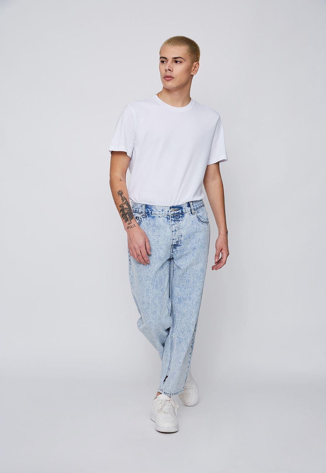 Jeans Regular Celeste Claro Sioux-3