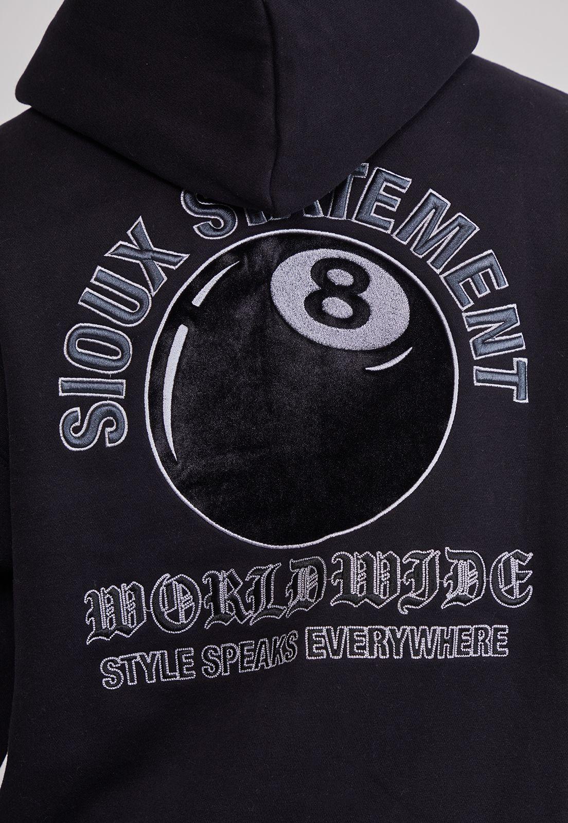 Polerón Hombre Animals Negro Sioux-6