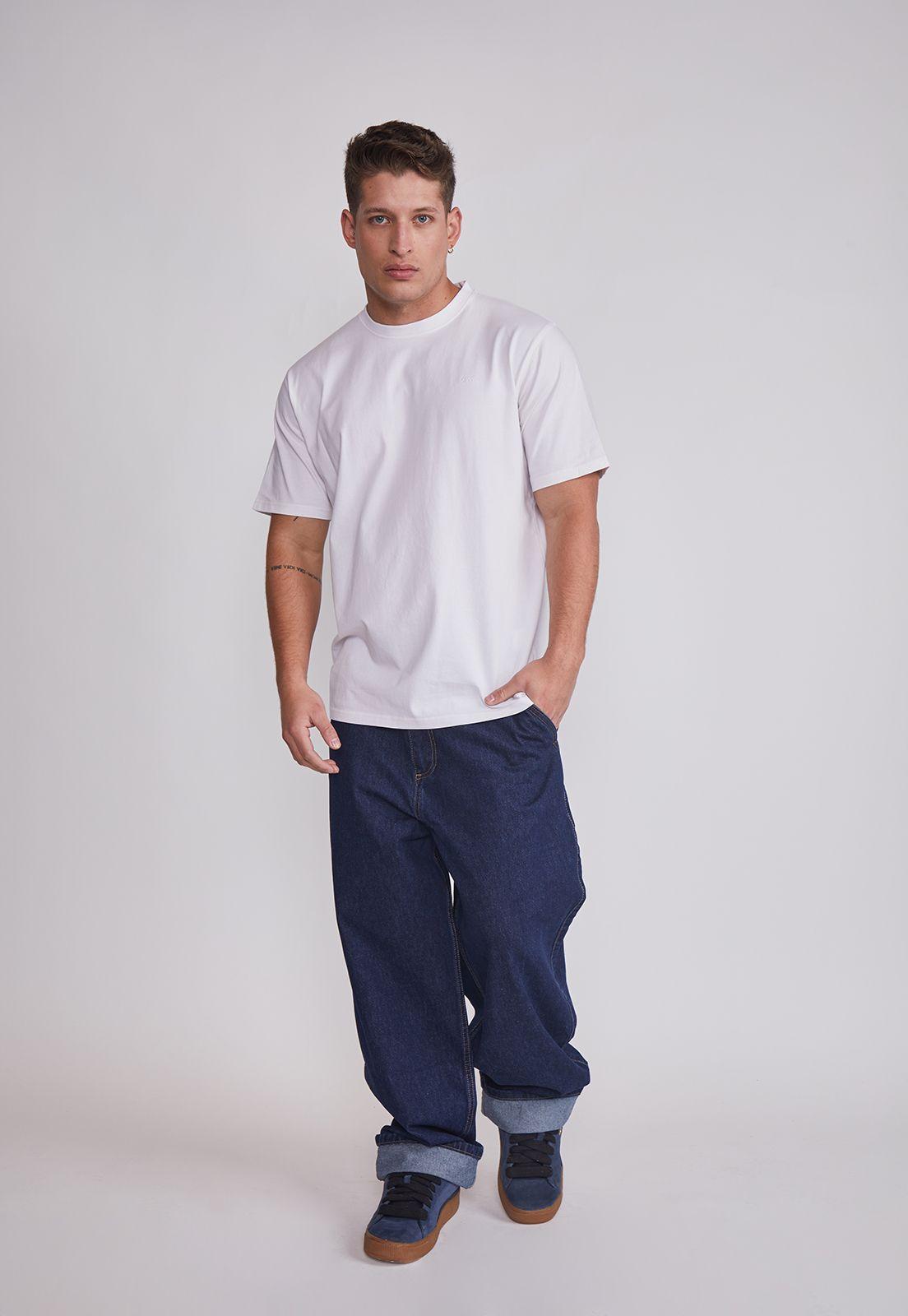 Jeans Hombre Skate Fit Azul Sioux-3