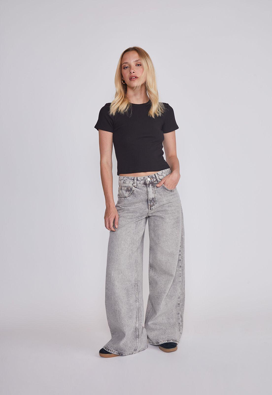 Polera Mujer Ajustada Negro Sioux-4